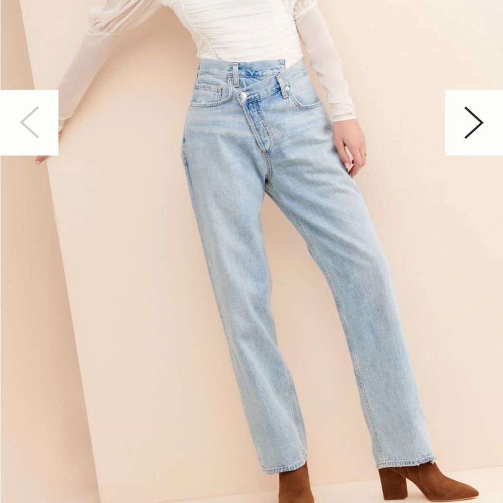 Agolde Criss Cross Jeans - Picture 2 of 5